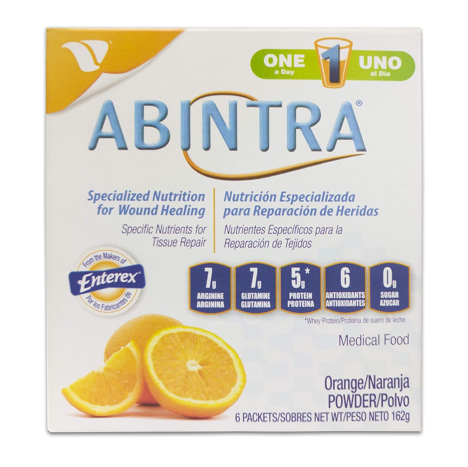 ABINTRA Specialized Wound Healing Nutritional Supplement Includes L