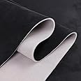 SBWLKJ Suede Headliner Fabric with 1/9" Foam Backing 24"×60" Suede Material Car Roof Upholstery Fabric Use for Automotive Boat Home Interior Replacement Repair 60" Wide, Black