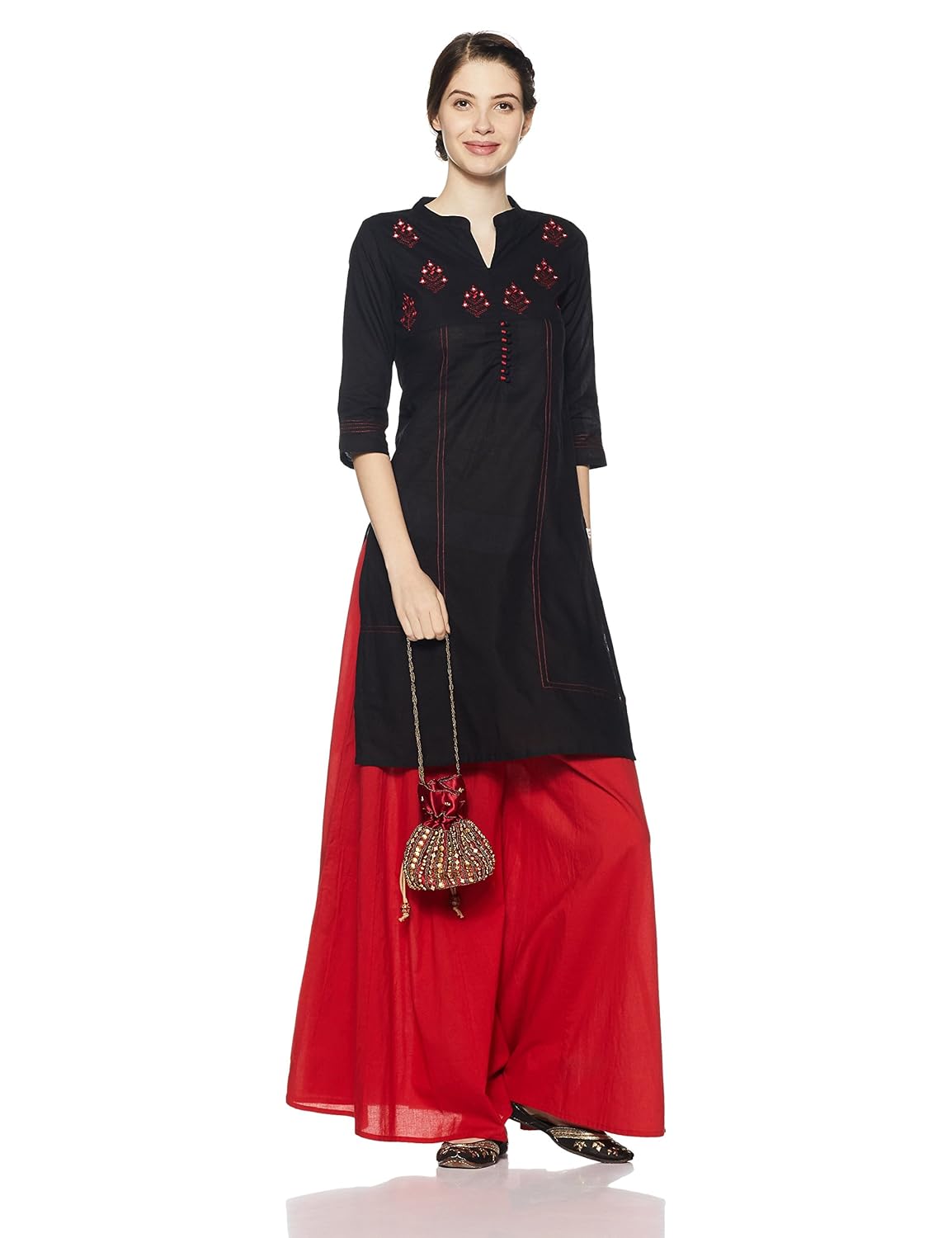 karigari women's a-line kurta