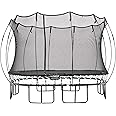 Springfree Square Backyard Trampoline with Enclosure & Hidden Frame
