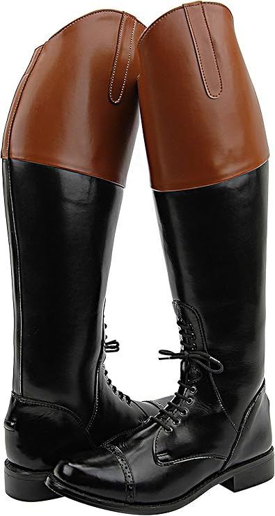 leather boots without zipper