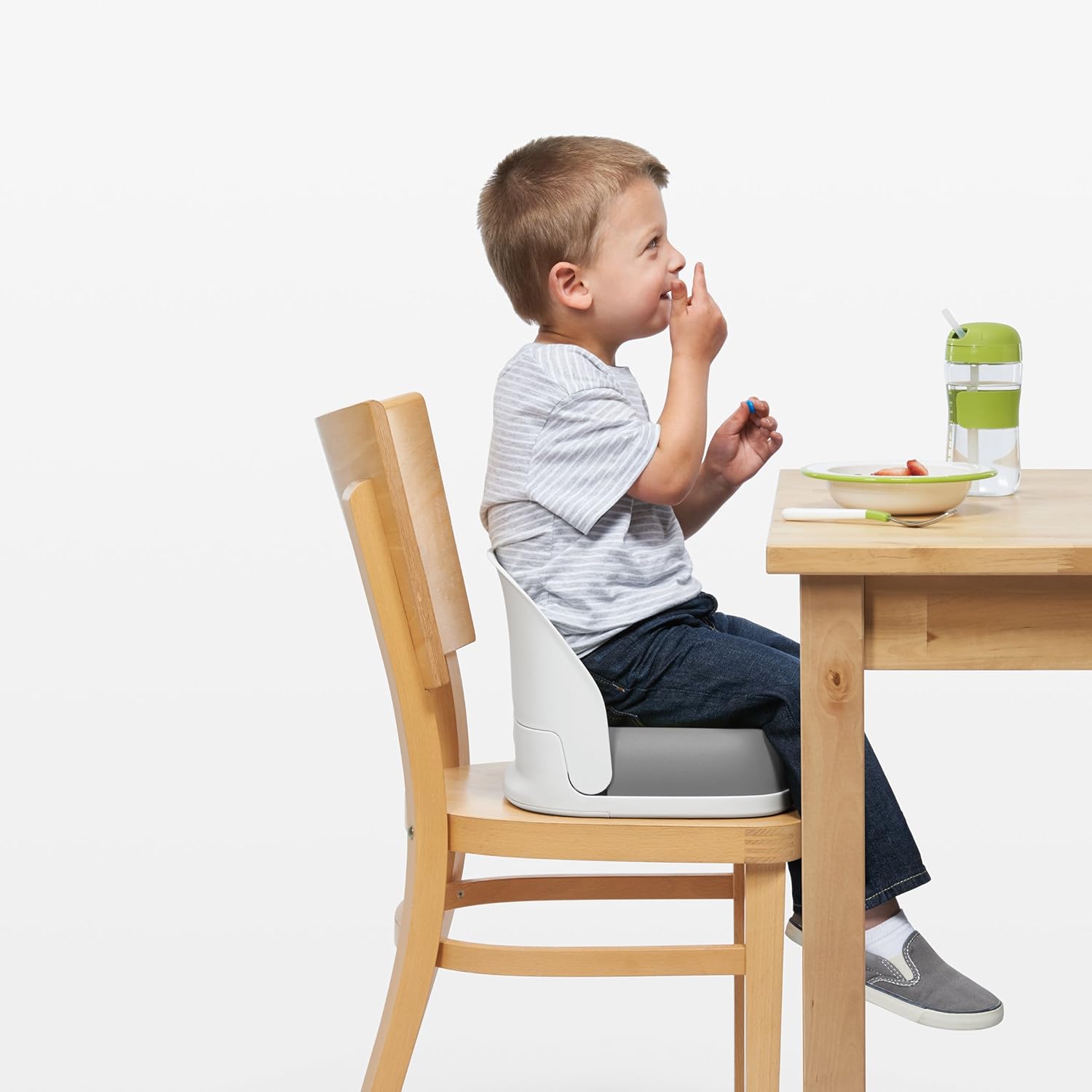 OXO Tot Perch Booster Seat with Straps, Gray : Baby