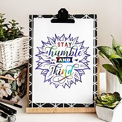 GIRAFVINYL Black Holographic Vinyl, 12" X 6ft