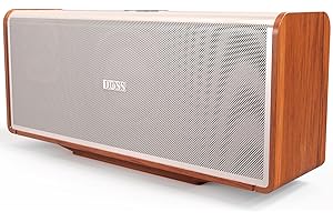DOSS SoundBox Ultra Bluetooth Speaker with 2.1 Sound Channel Audio, 80W Superior Sound with Deep Bass, Two DSP Technologies, 
