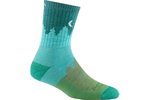 Darn Tough Vermont Women's Treeline Micro Crew Midweight with Cushion Hiking Sock (Style 1971)