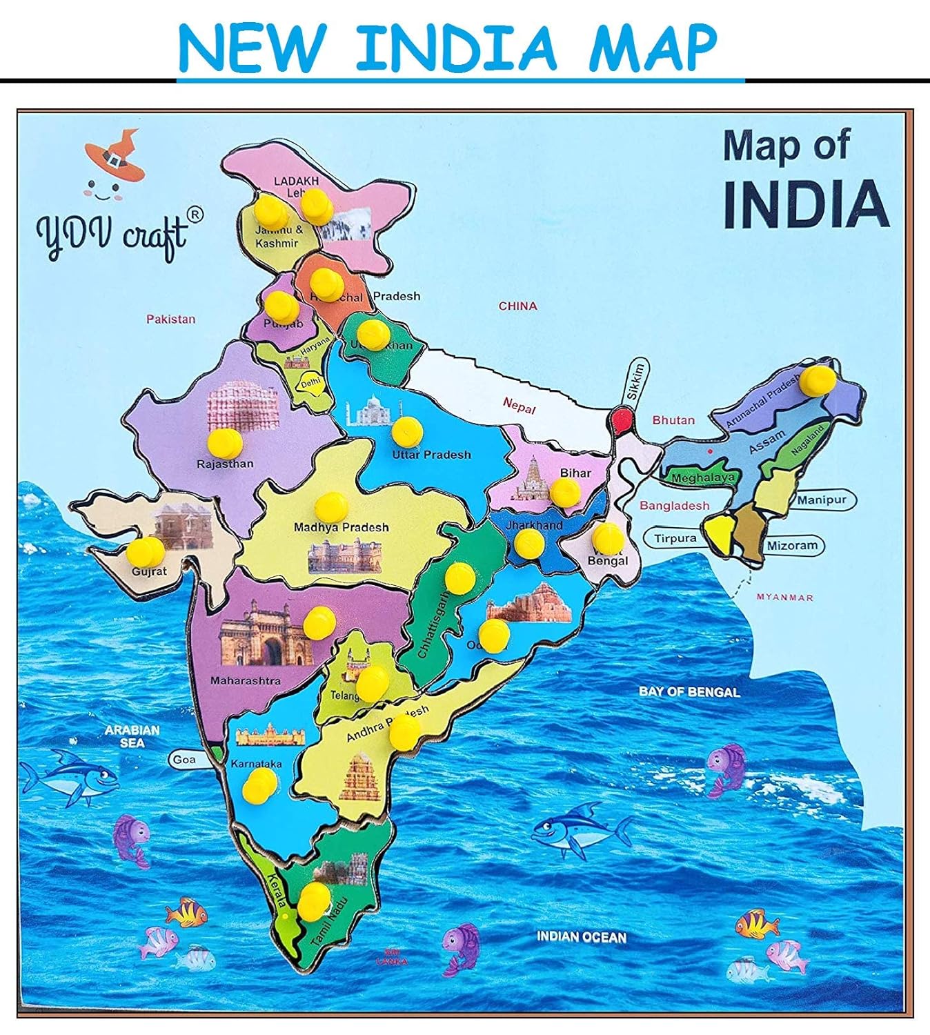 India Map For Kids