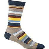 Darn Tough Men's Druid Crew Lightweight Lifestyle Socks (Style 6090) | 55% Merino Wool, True Seamless Toe, keeps feet dry, all-weather performance, arch support, knit in Vermont USA