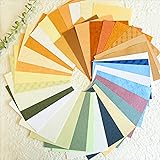 Diuhofart 80 Sheets Scrapbook Textured Paper Packs