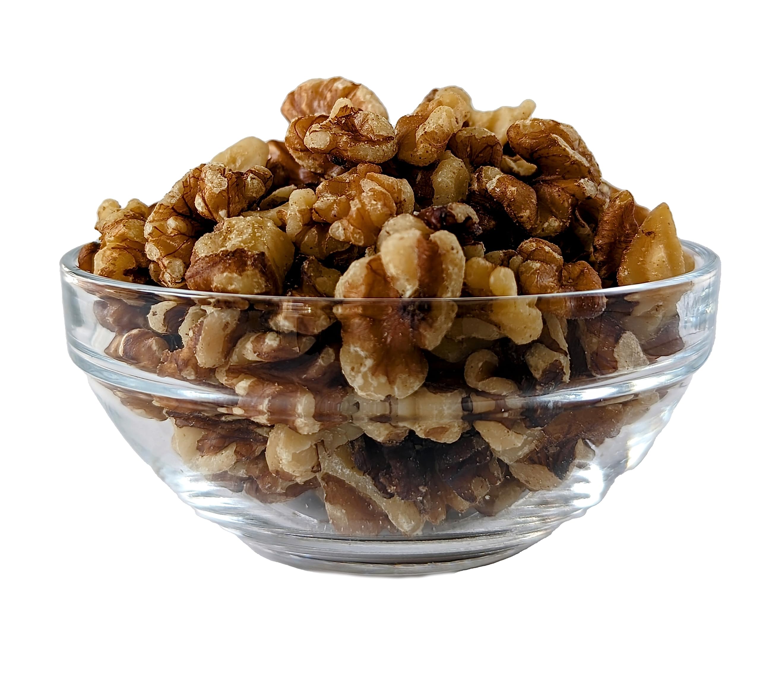 Walnuts halves and pieces By Medley Hills Farm in Reusable Container 1.25 lbs. - Shelled Premium California Walnuts - Raw Walnuts - California Grown - Product of USA