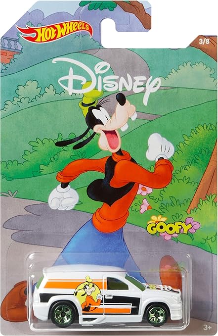 mickey mouse hot wheels car