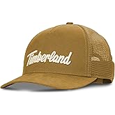 Timberland Trucker Hat for Men - Durable Cotton Twill, Adjustable Snapback Cap