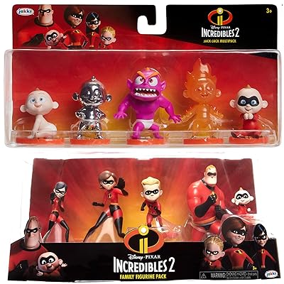 Disney Incredibles Family Figure Set with Jack Jack, Kenya Ubuy