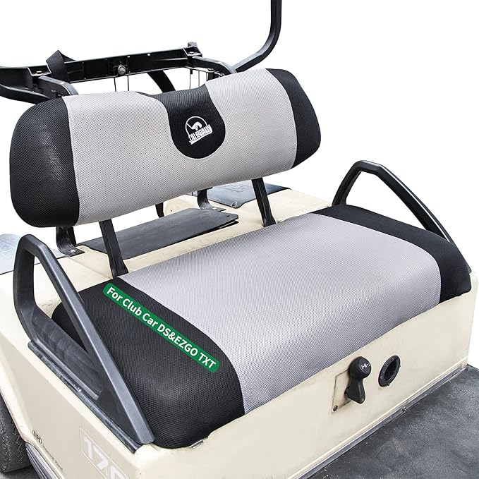 Golf Cart Seat Cover Set Fit for Club Car DS and EZGO TXT,Keep Warm