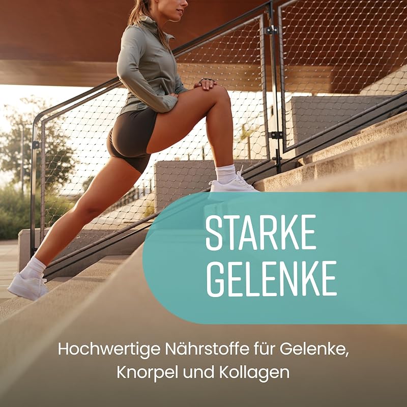 Kollagen Kapseln Hochdosiert 2450 mg | Hydrolysiertes Meeres Collagen Peptide | Hyaluron Kollagen-Präparate mit Vitamin C, E, B2 und Zink | Gelenke Haut Haare | 120 Collagen Kapseln | VitaBright