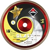10" Diamond Blade for Glass Cutting &ndash; Premium RUBI Wet Cutting Blade for Glass Mosaic, Glass Blocks, Vitreous Materials &ndash; Low Speed Performance