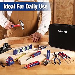 WORKPRO Home Tool Kit, 100 Piece Kitchen Drawer