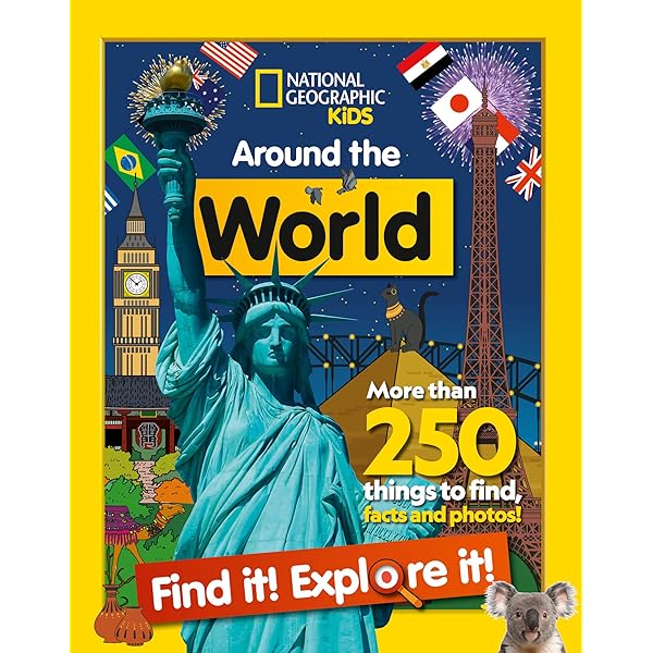 National Geographic Kids Find it! Explore it! 6 Books Collection