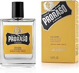 Proraso Wood Spice Cologne 100ml Men's Fragrance Earthy Warm Notes Made Italy