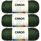 Caron - Simply Soft - Pack of 3 Solid Thread Balls 6 oz