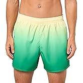 Lacoste Mens Short Ombré Print Swim Trunks