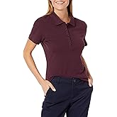 Amazon Essentials Women's Short-Sleeve Polo Shirt (Available in Plus Size)