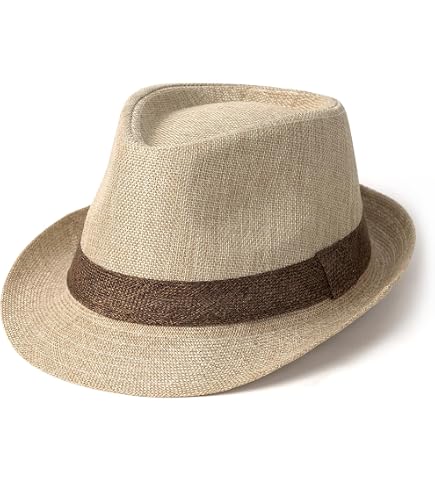Unisex Fedora Sun Hat with 2.25\