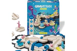 Ravensburger GraviTrax Junior Starter Set - My Ocean - 58-Piece Marble Run Game - Fun and Educational Preschool Marble Constr