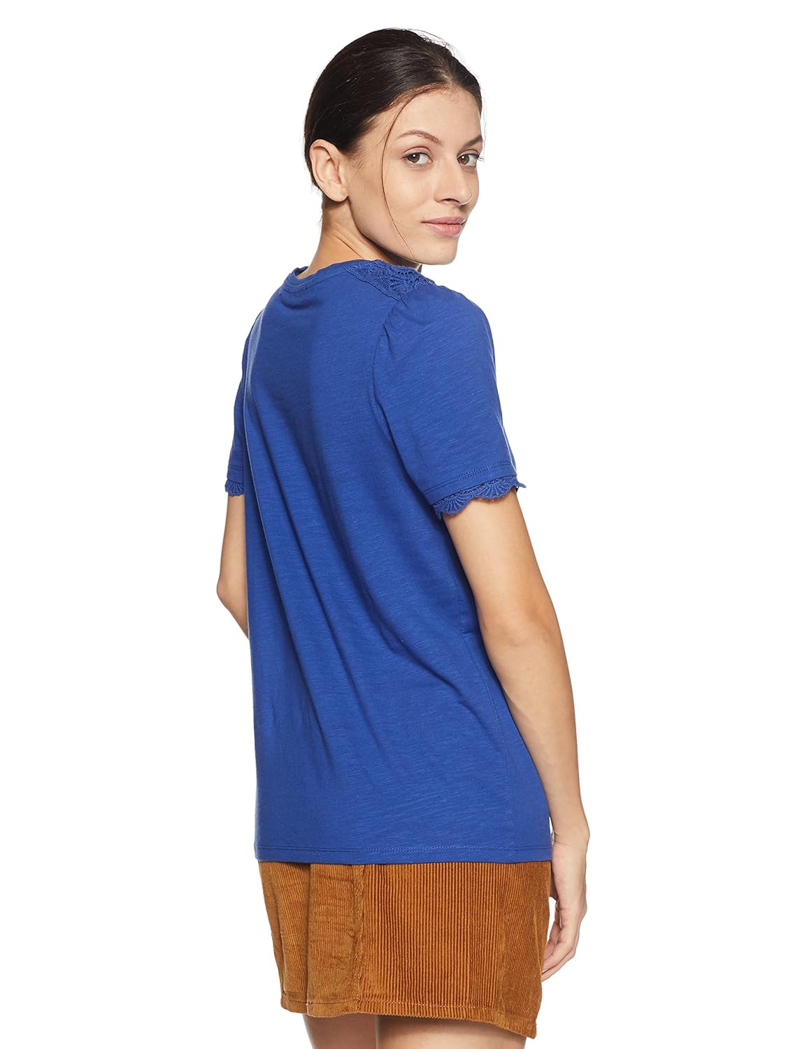 marks & spencer women's plain regular fit t-shirt