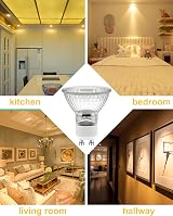 Simusi GU10 Halogen Bulbs 35W 6 Pack 230V Dimmable Warm White 2700K view 3