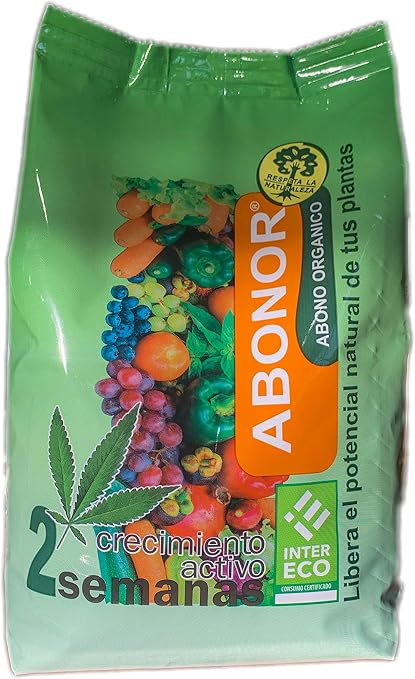 ABONOR Abono Orgánico Para Plantas Huertos y Jardines ...