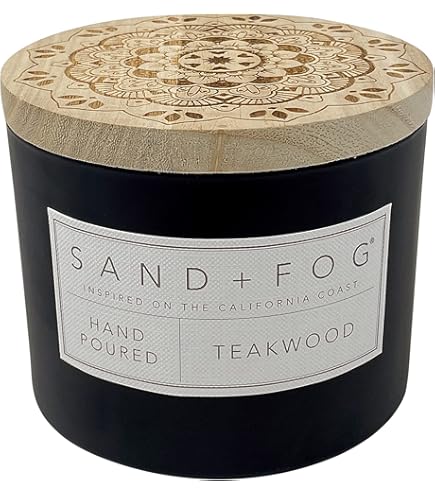 Amazon.com: Sand + Fog Scented Candle - Honey Tobacco - Additional Scents  and Sizes – 100% Cotton Lead-Free Wick - Luxury Air Freshening Jar Candles 