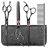 GLADOG 7 Inch Professional Dog Grooming Scissors