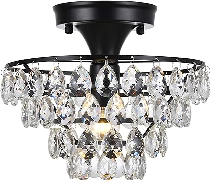glam ceiling light