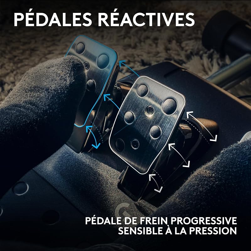 G923 volant de course et pédales pour Playstation & PC