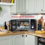 Russell Hobbs 25L 4-in-1 Digital Microwave Air Fryer 900W Black view 8