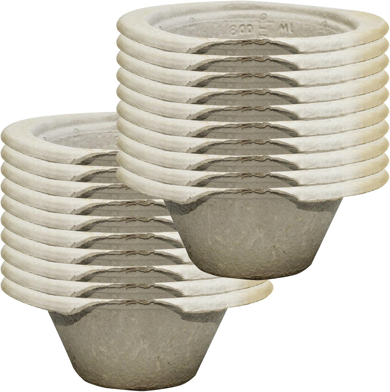 Qualicare Disposable Card Pulp Emergency Vomit Sick Urine Bowl 800ml