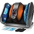 SUMELL Shiatsu Foot Massager with Heat & Cold Therapy - FSA/HSA Eligible, 6 Adjustable Modes for Arch & Heel Comfort, Professional-Grade Deep Kneading with Gel Packs (Gray)