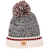 MUK LUKS Womens Marled Chunky Stitch Hat