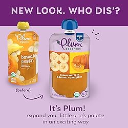 Plum Organics Stage 2 Organic Baby Food - Banana