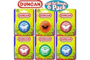 Duncan Yo-Yo Butterfly Gift Set Bundle - 6 Pack (Assorted Colors)