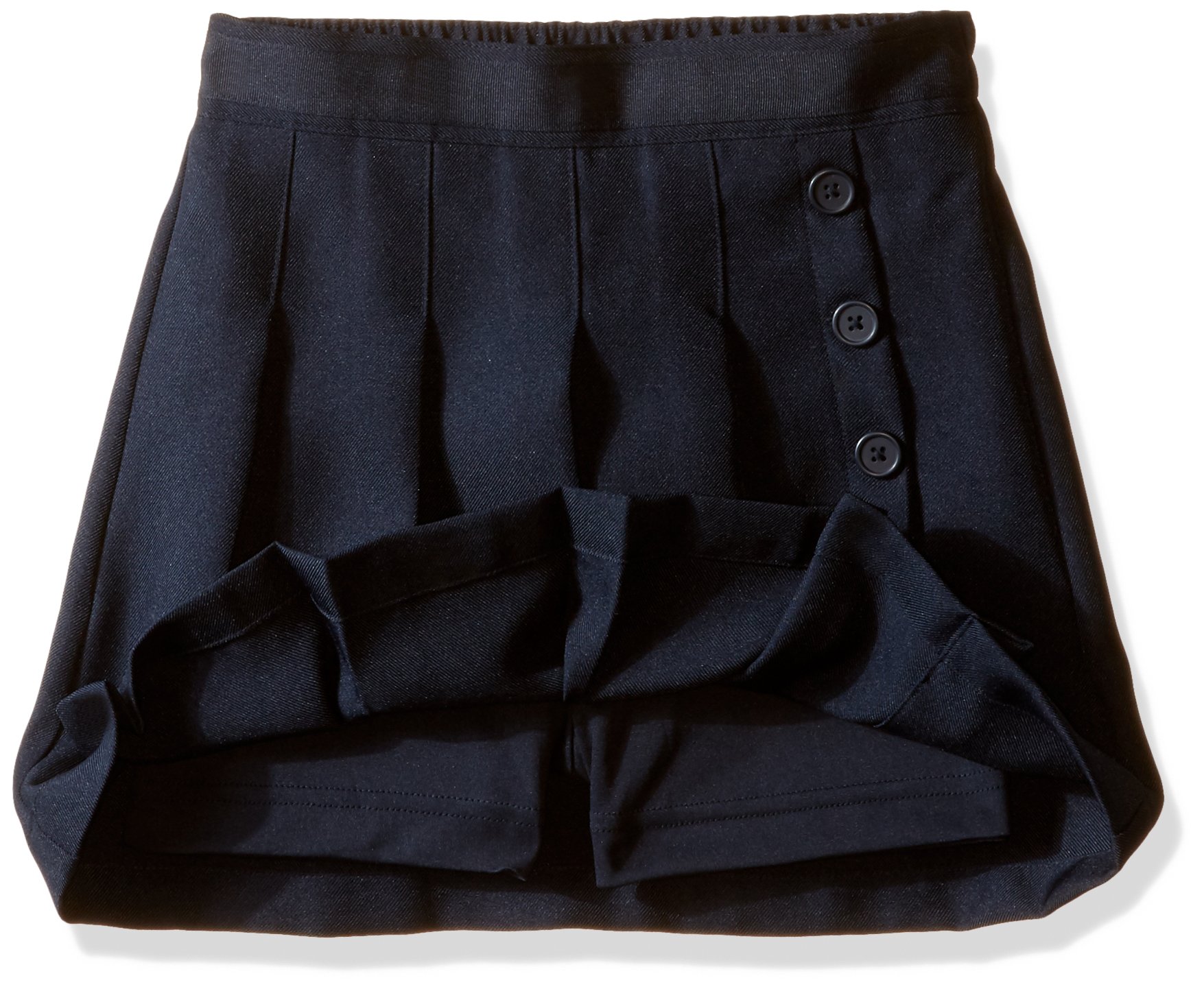 Nautica Girl's School Uniform Pleated Pull-on