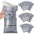 Moodooy Disposable Emergency Urinal Bag, 8/12/20/24 Pack Portable Camping Pee Bags, Travel Pee Bags, Traffic Jam Emergency Portable Urine Bag, Vomit Bags, for Men Women Kids Children Patient