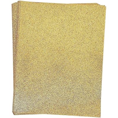 Buy Gold Glitter Cardstock Paper For Card Making 8 5 X 11 In 24 Sheets Online In Turkey B07kyb426r