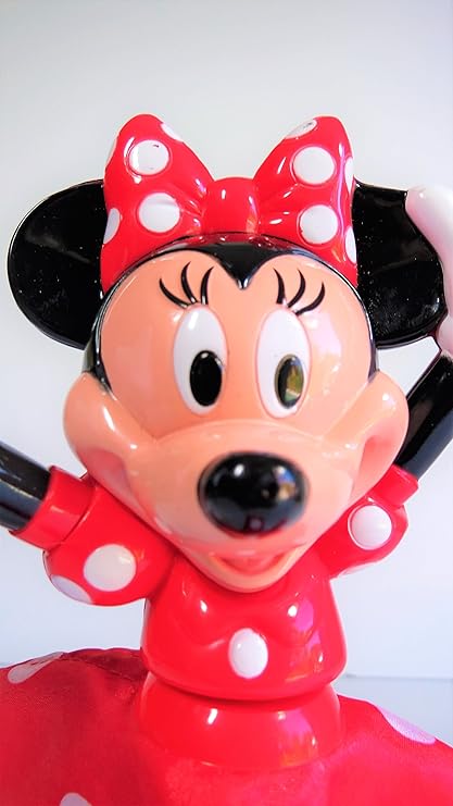 minnie mouse spinning light toy