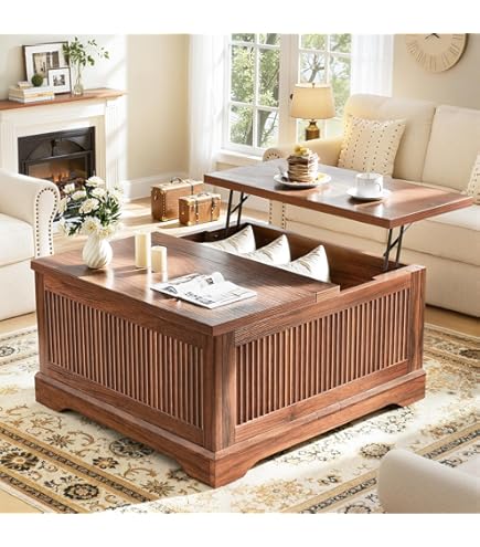 Amazon.com: ACME Furniture Farrel Coffee Table with Lift Top