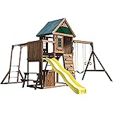 cedarbrook wooden swing set