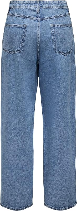 Jeans ONSREMI De Cintura Média Perna Larga Azul 31/30