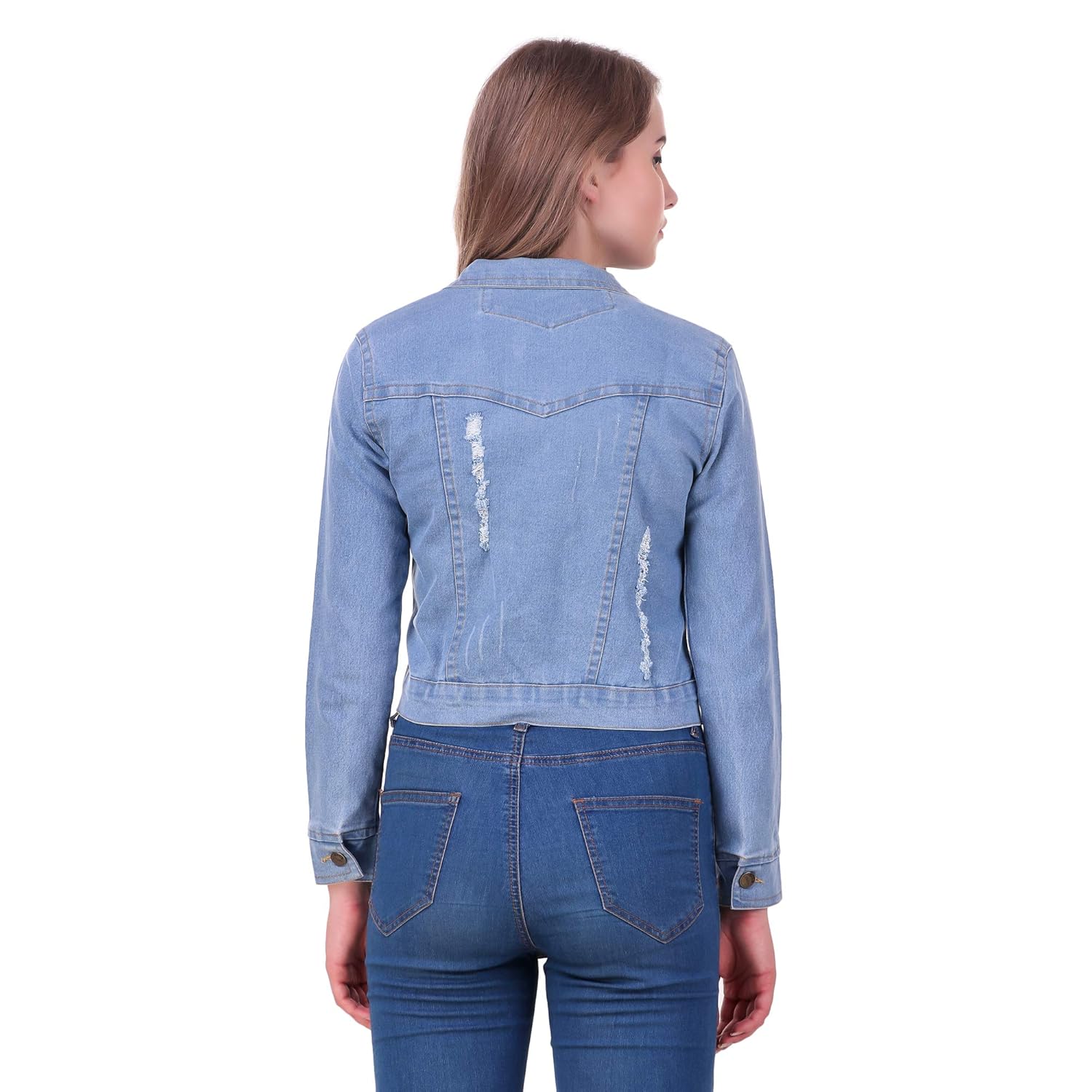 clo clu women's denim jacket