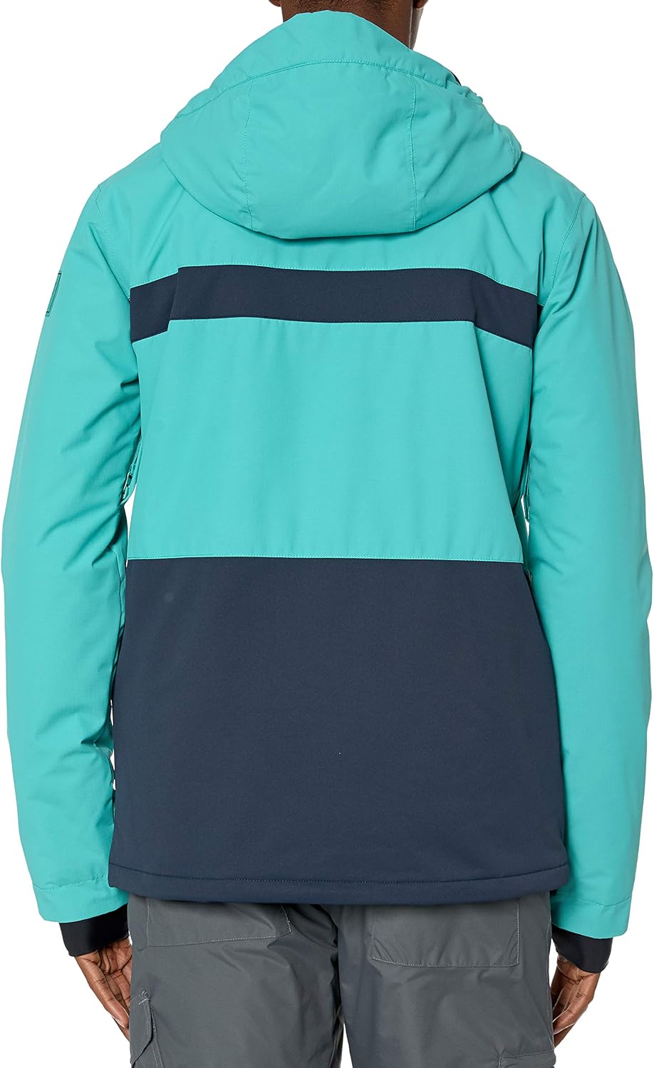 Billabong Men's All Day Snowboard Jacket, Aqua, L: Clothing