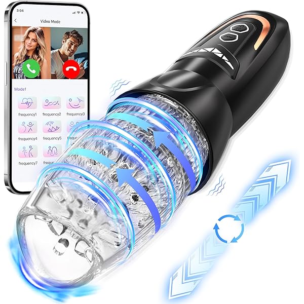 Male Masturbator With 9 Thrusting & 9 Vibration Modes - Ergonomic Handle,  LCD Display, Realistic TPE Sleeve - Discreet Adult Toy For Men TPE Male Sex  Toy